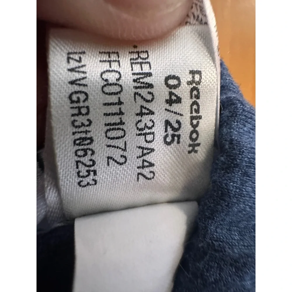 Reebok Sportswear Heather Blue Performance Joggers Athletic Sweatpants XL‎